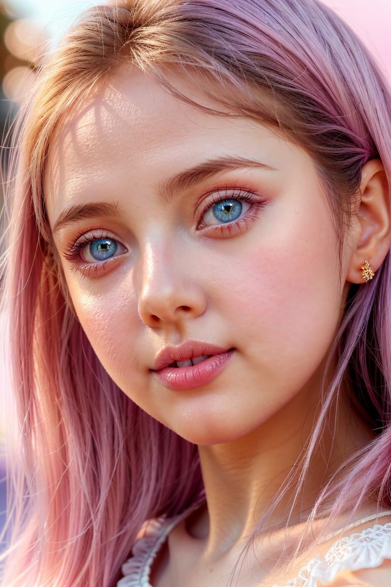 soft light female portrait