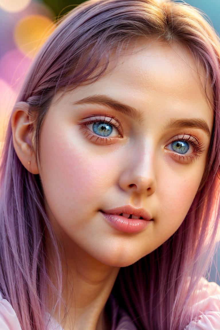 pastel tone soft woman shoot