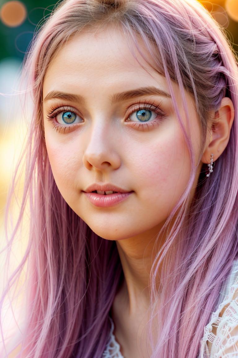 dreamy atmosphere girl photo