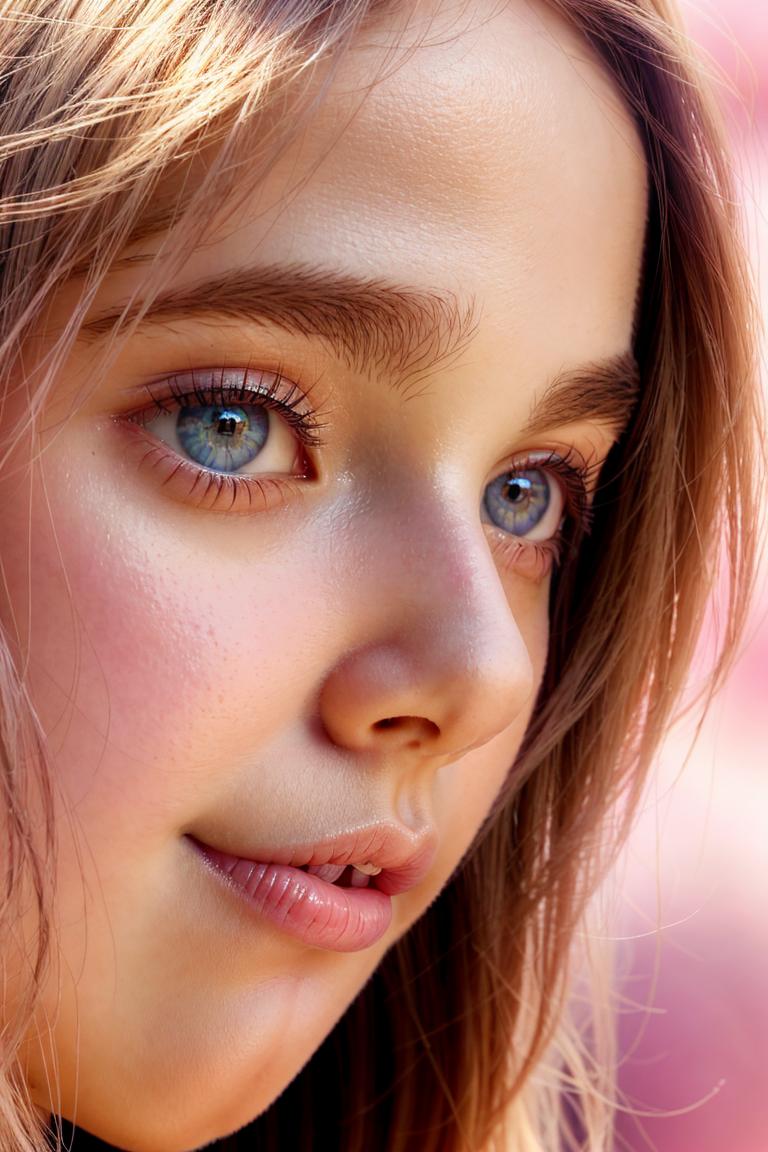 dreamy atmosphere girl photo