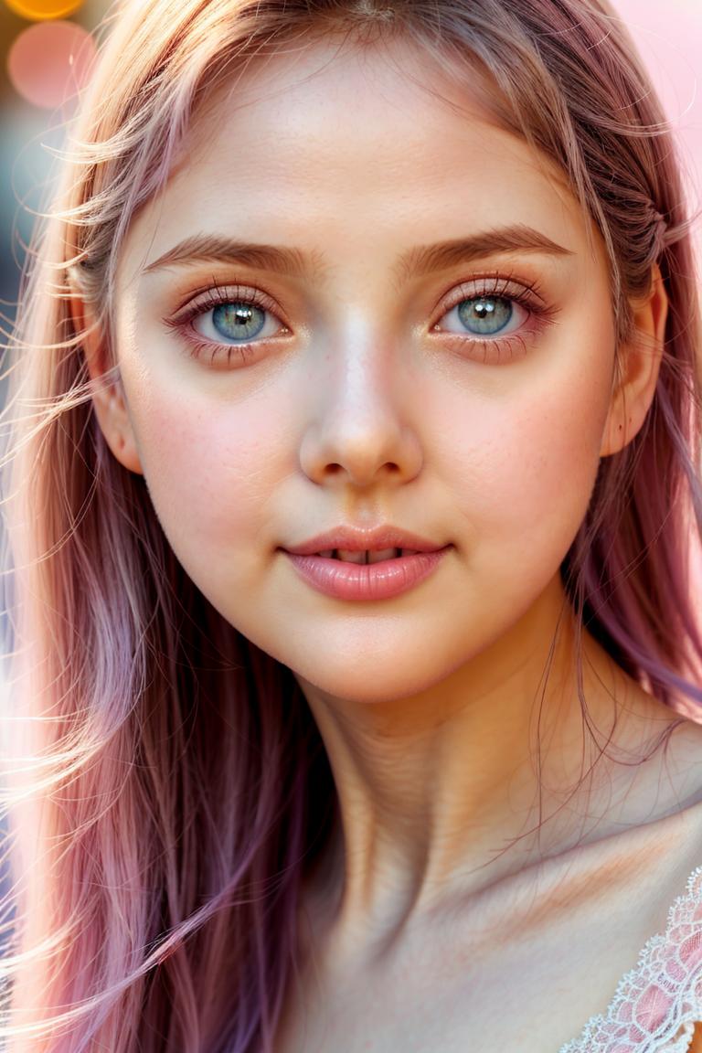 soft light female portrait