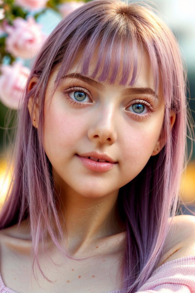 soft light female portrait