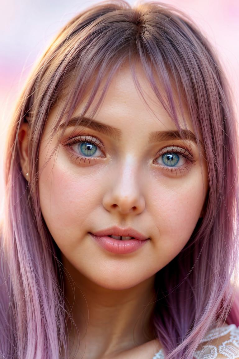 dreamy atmosphere girl photo