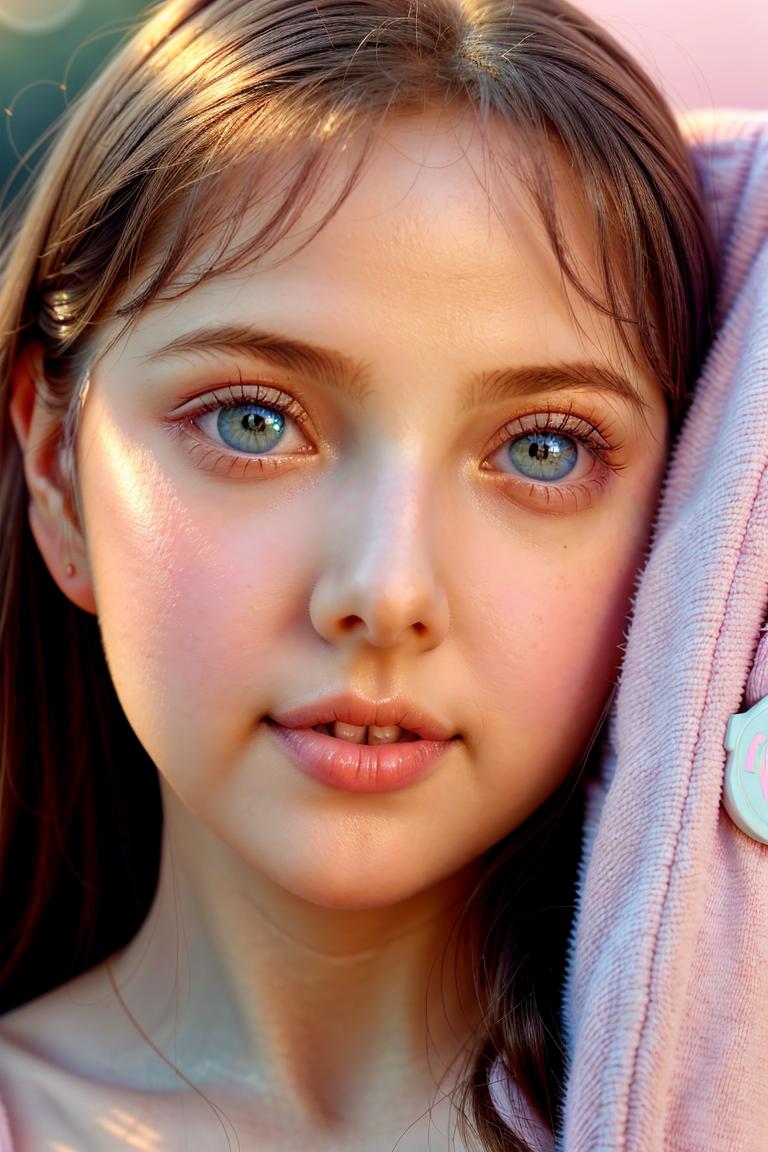 delicate tone emotional face