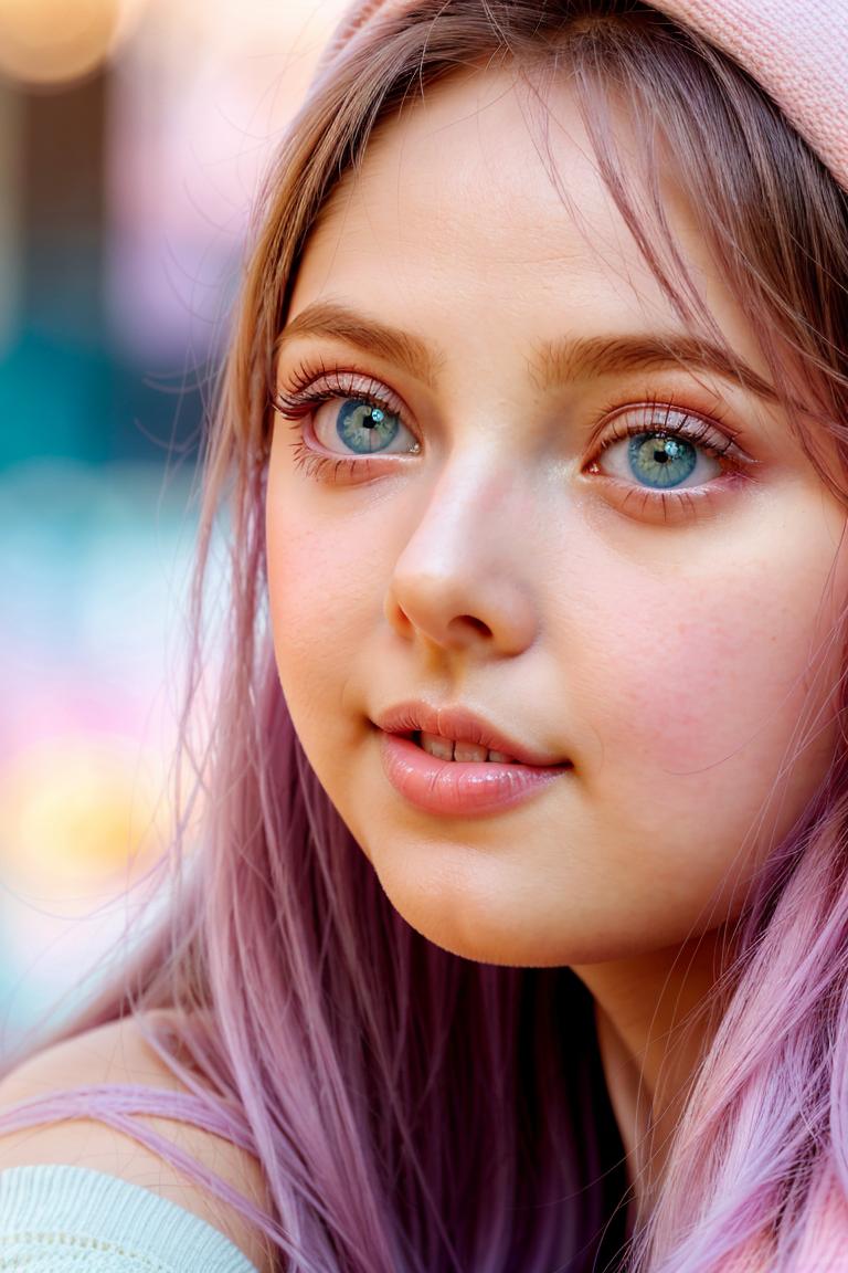 dreamy atmosphere girl photo