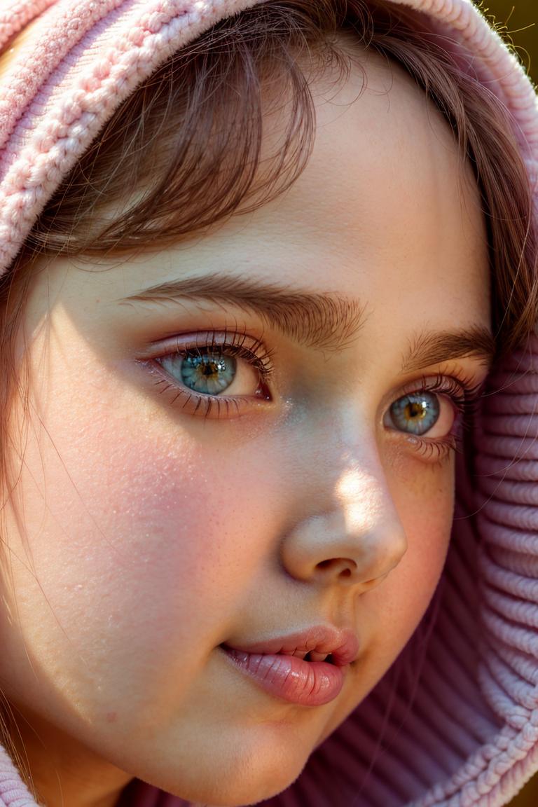 subtle beauty close up