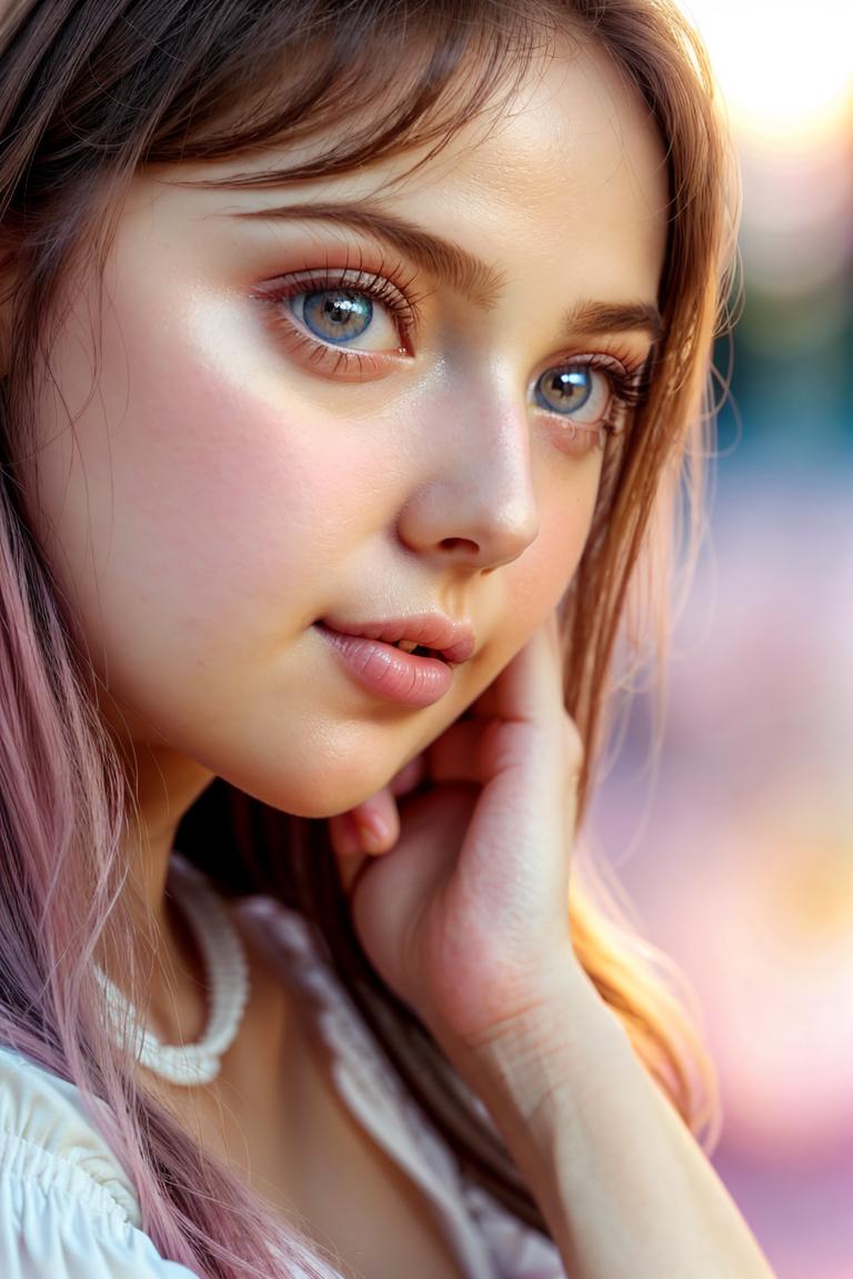 soft light female portrait