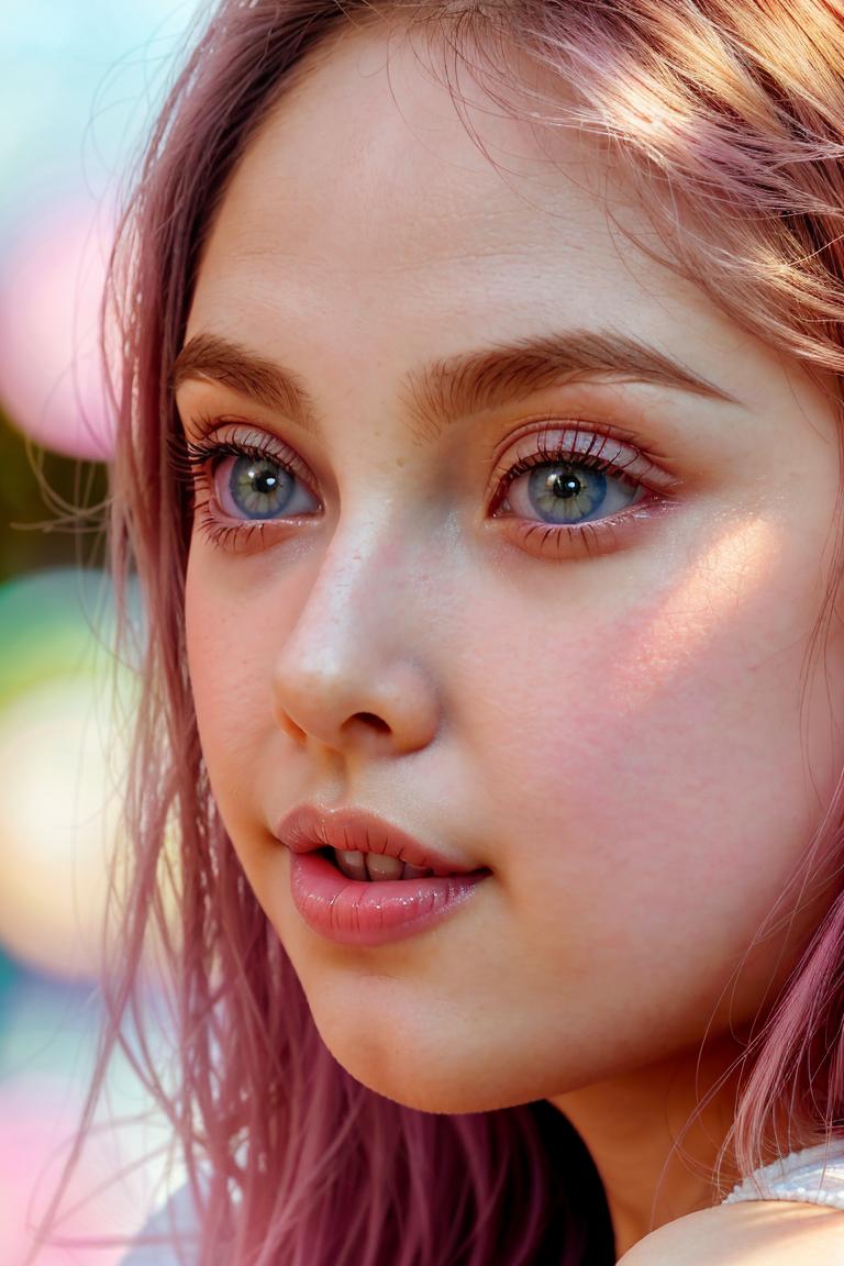 soft light female portrait