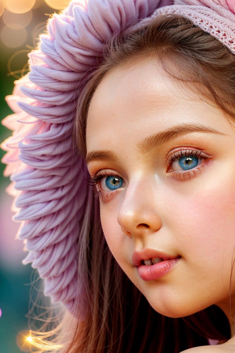 pastel tone soft woman shoot