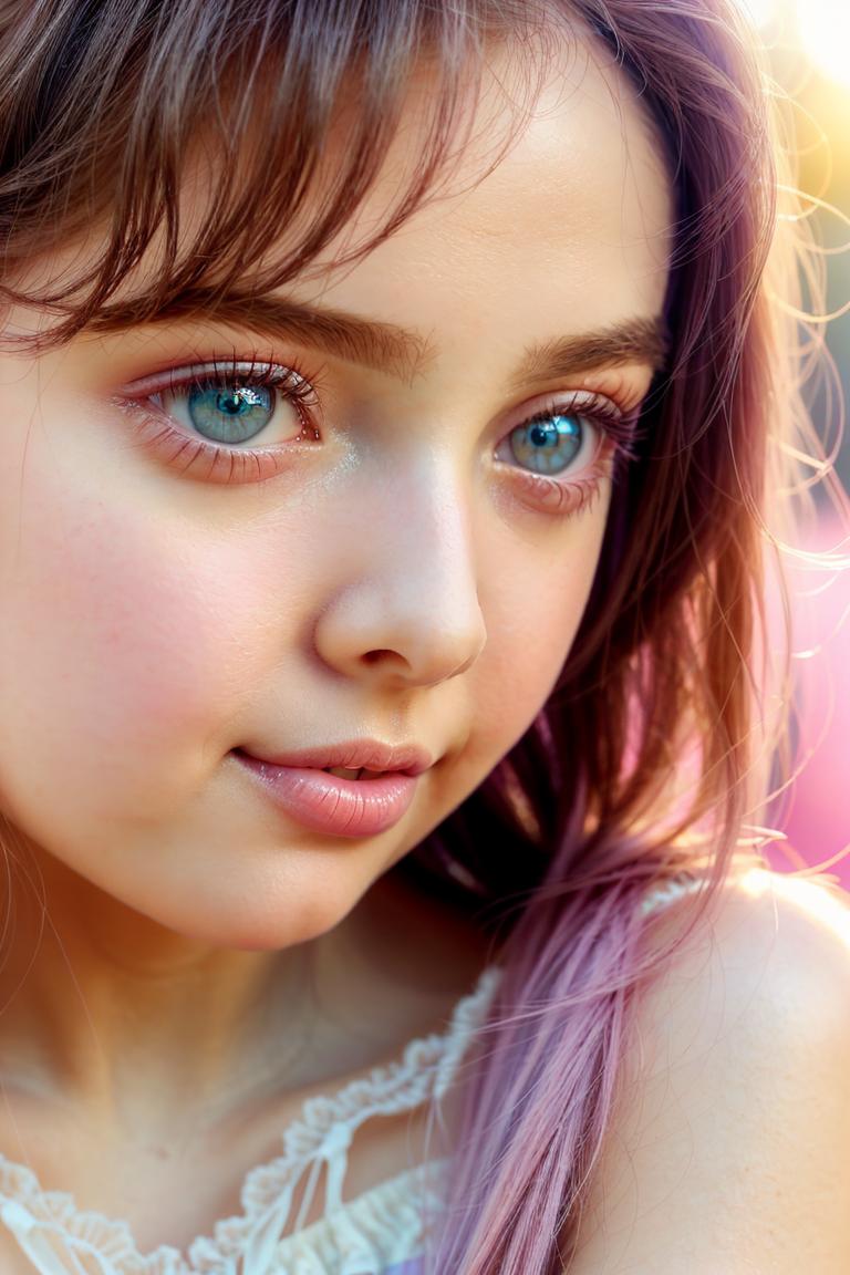 subtle beauty close up