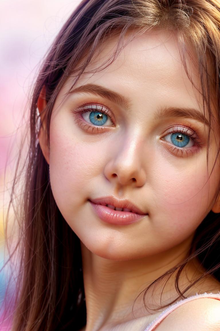 subtle beauty close up