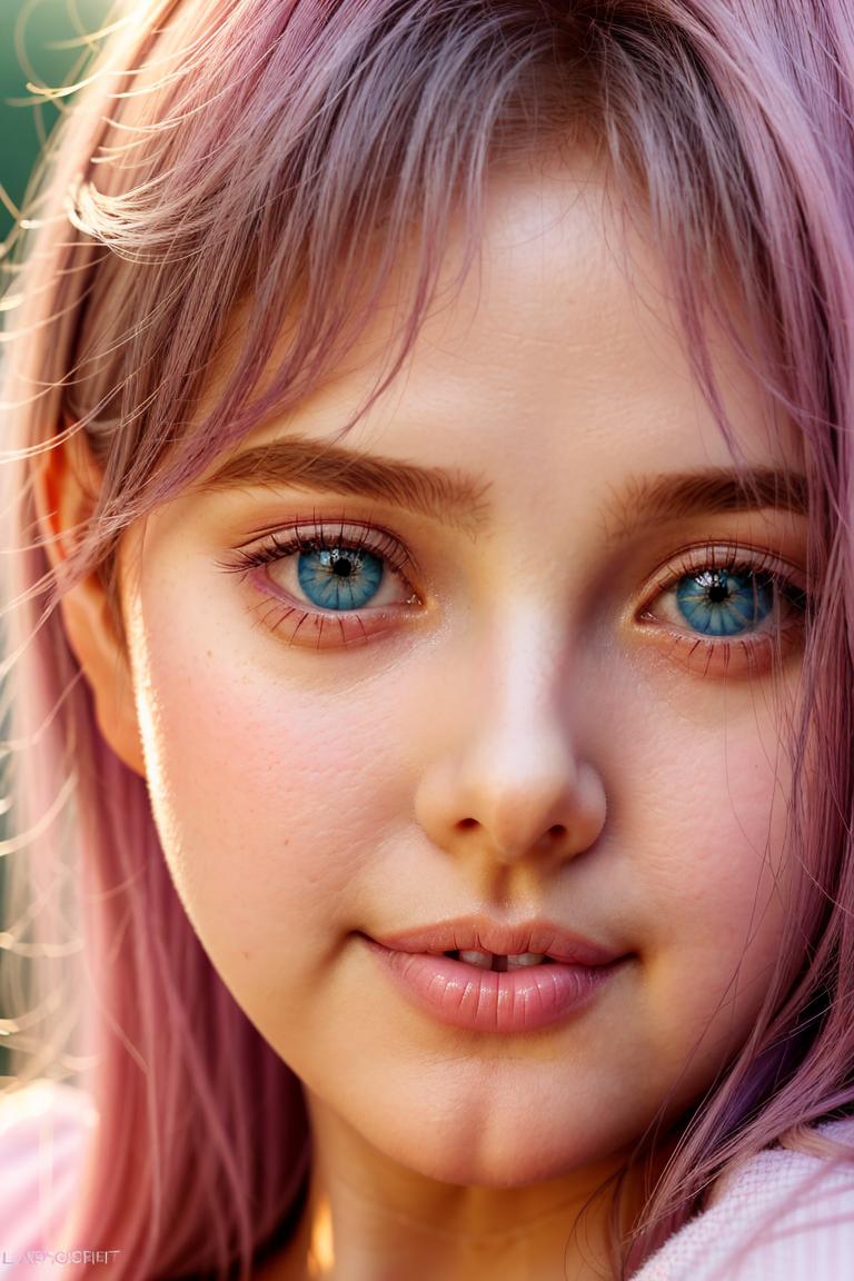 subtle beauty close up