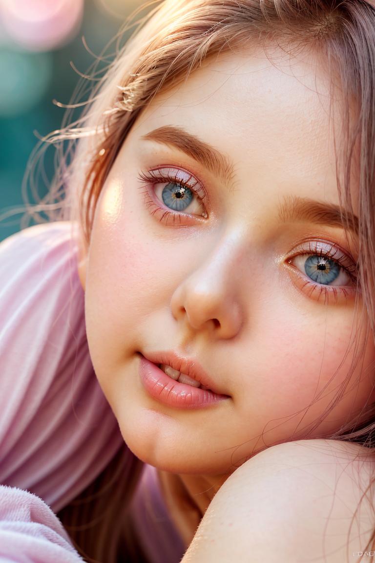 subtle beauty close up