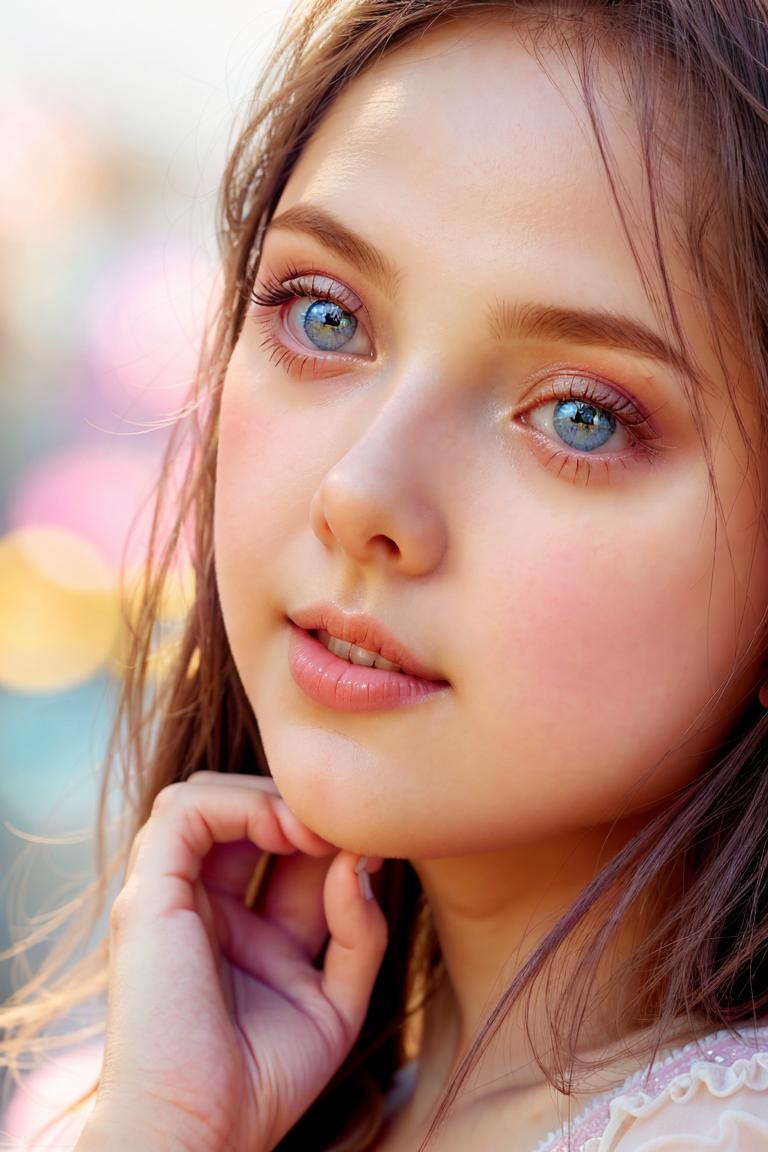 soft light female portrait