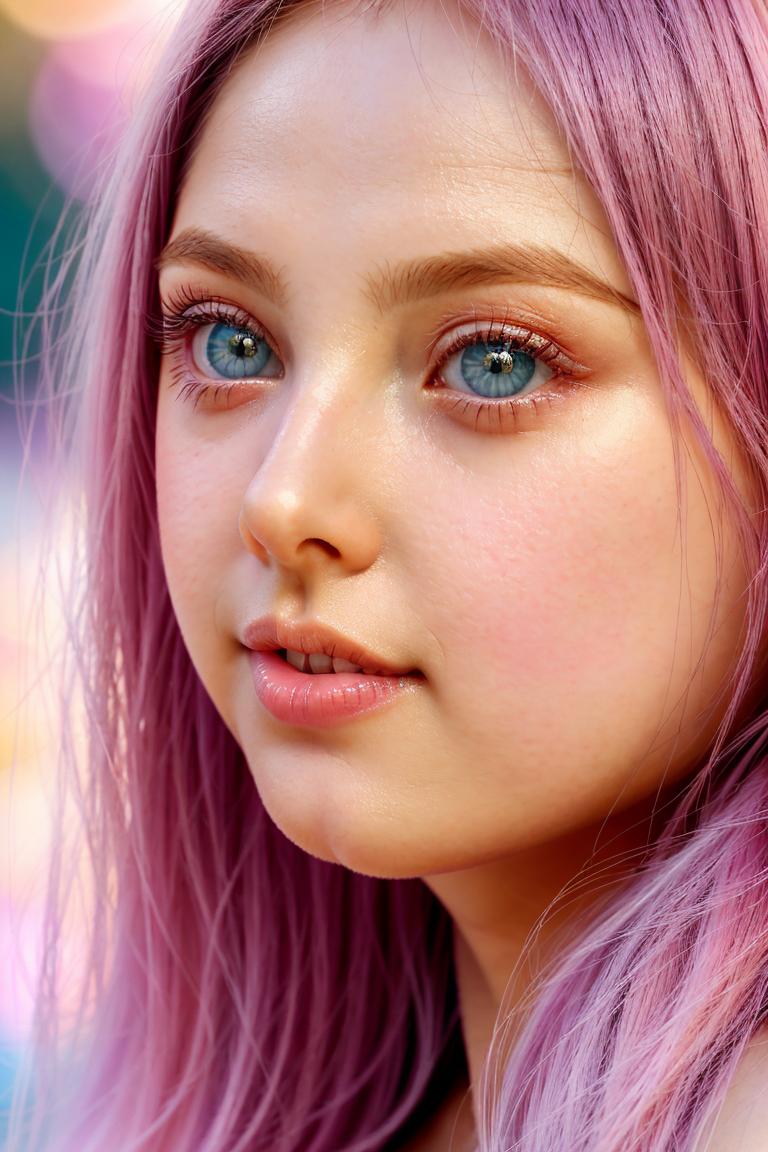 dreamy atmosphere girl photo