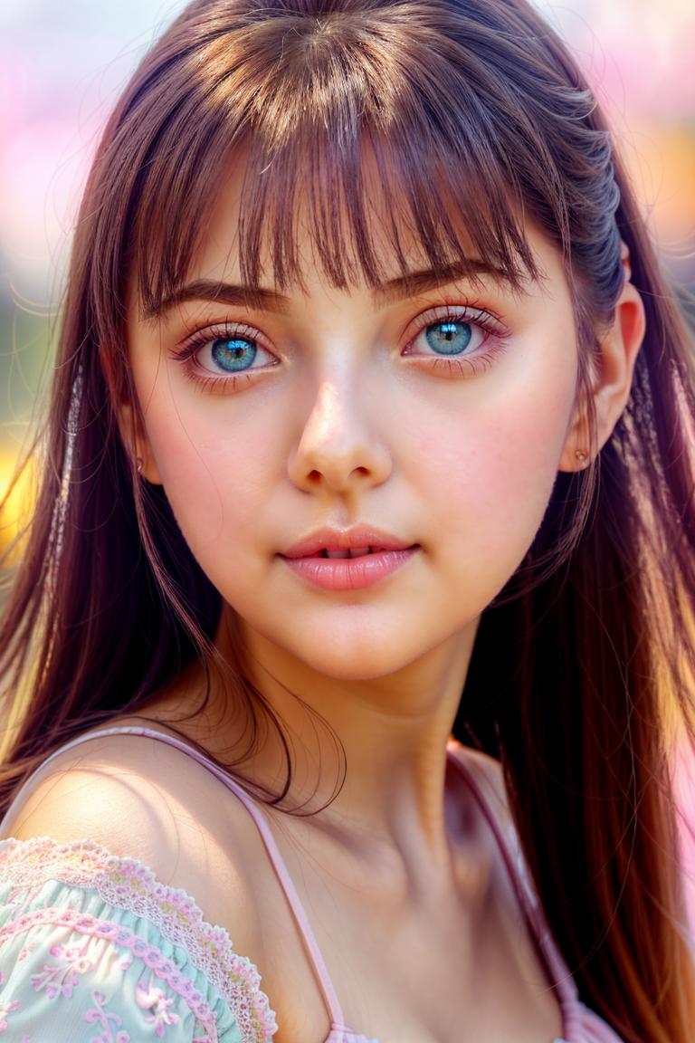 soft light female portrait