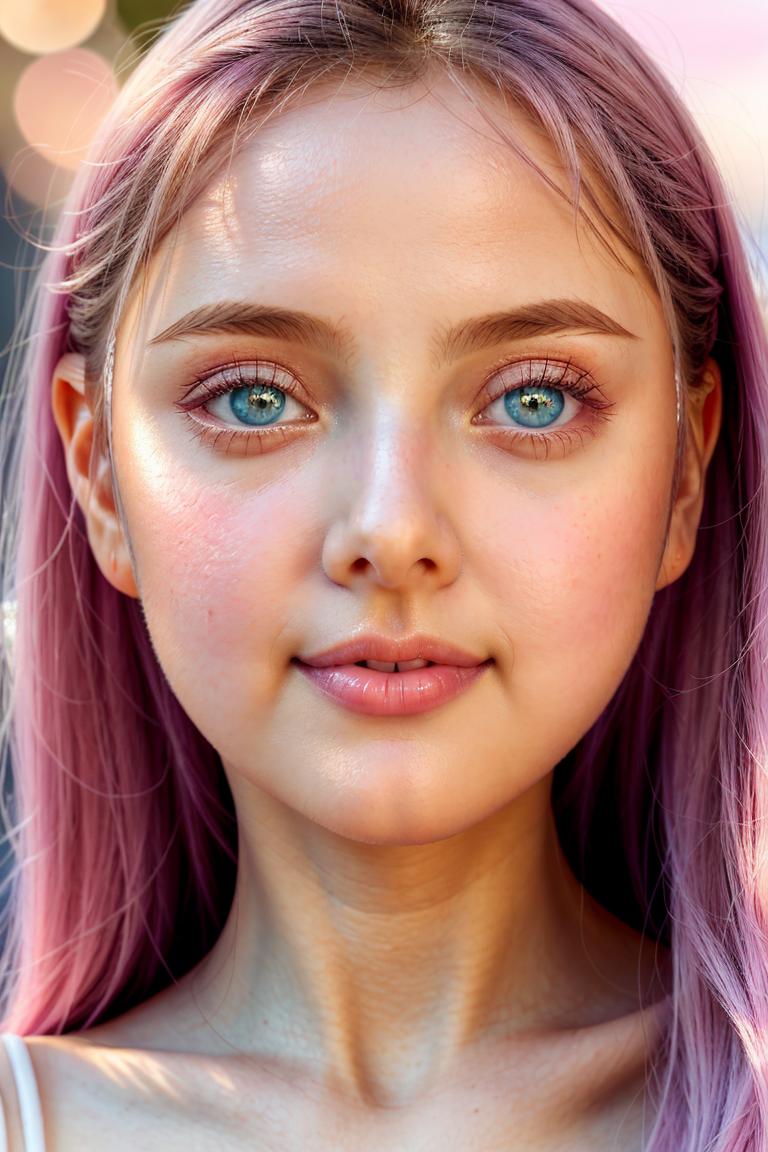 dreamy atmosphere girl photo