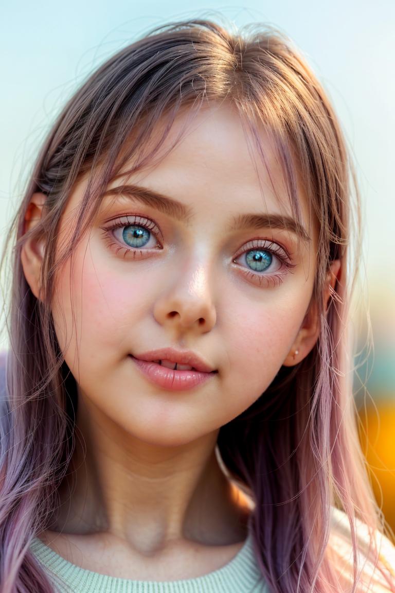 pastel tone soft woman shoot