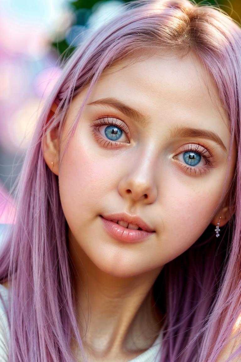 delicate tone emotional face