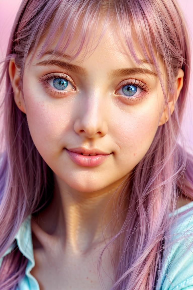 subtle beauty close up