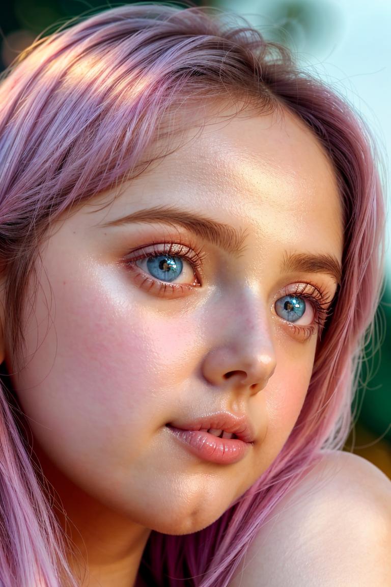 soft light female portrait