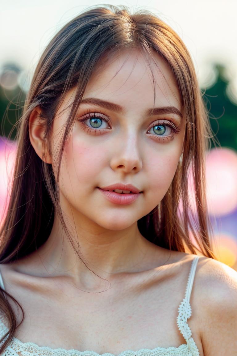 soft light female portrait