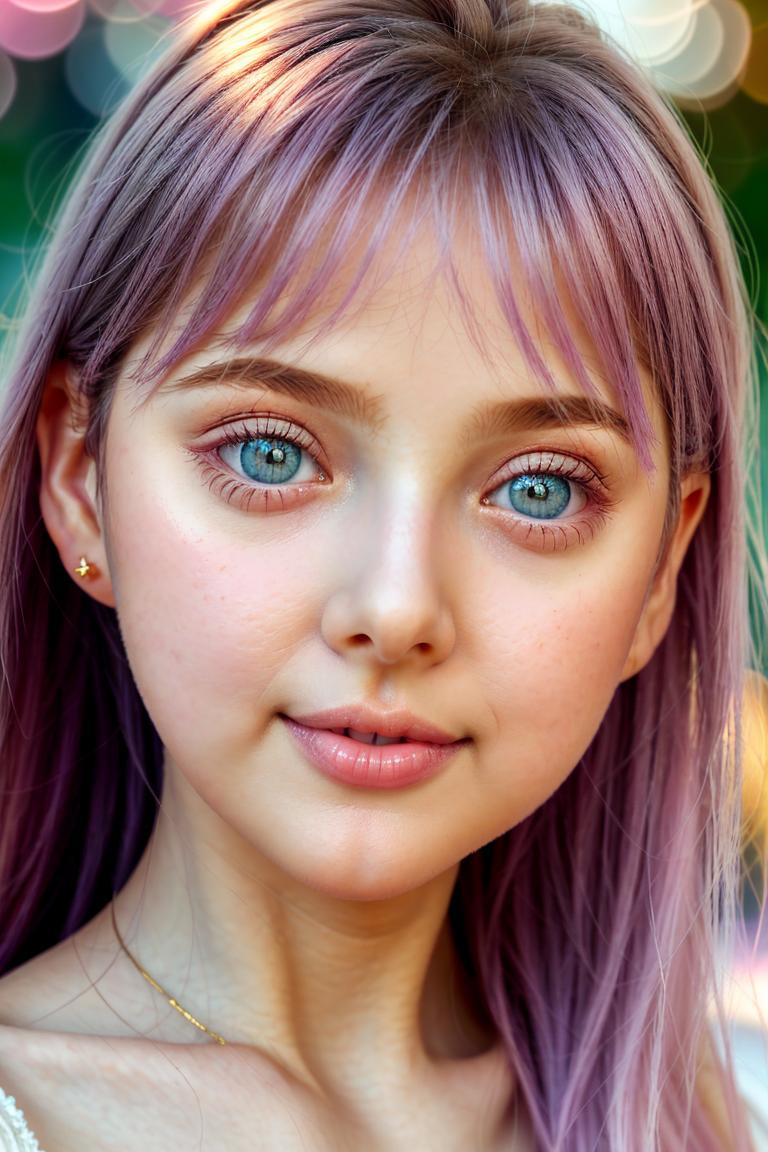 subtle beauty close up