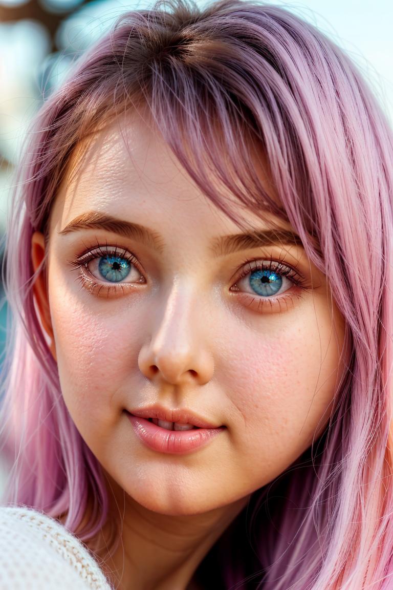 dreamy atmosphere girl photo