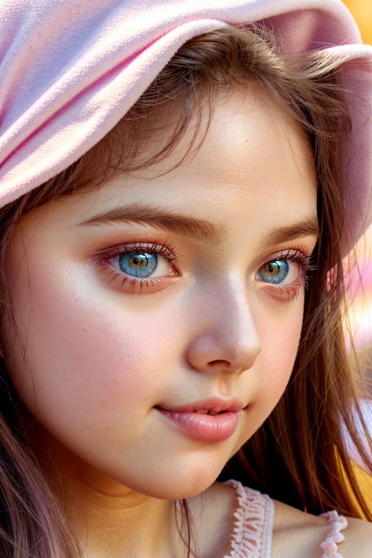 subtle beauty close up