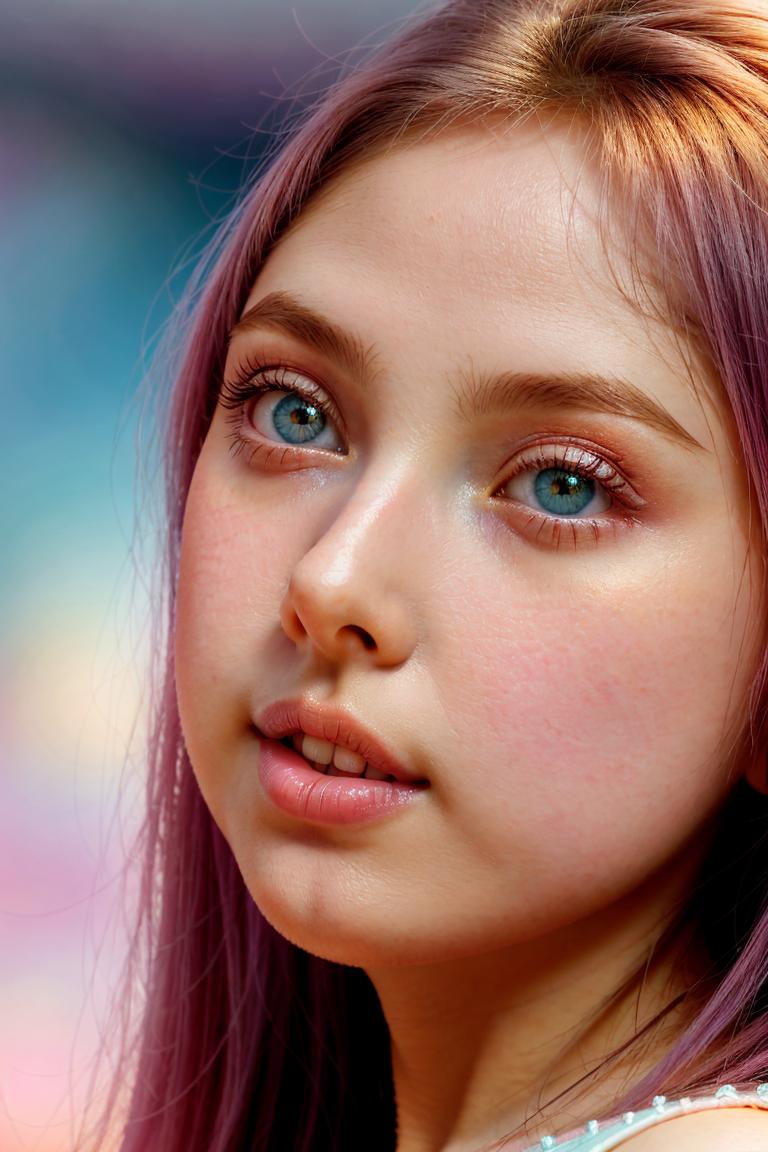 delicate tone emotional face