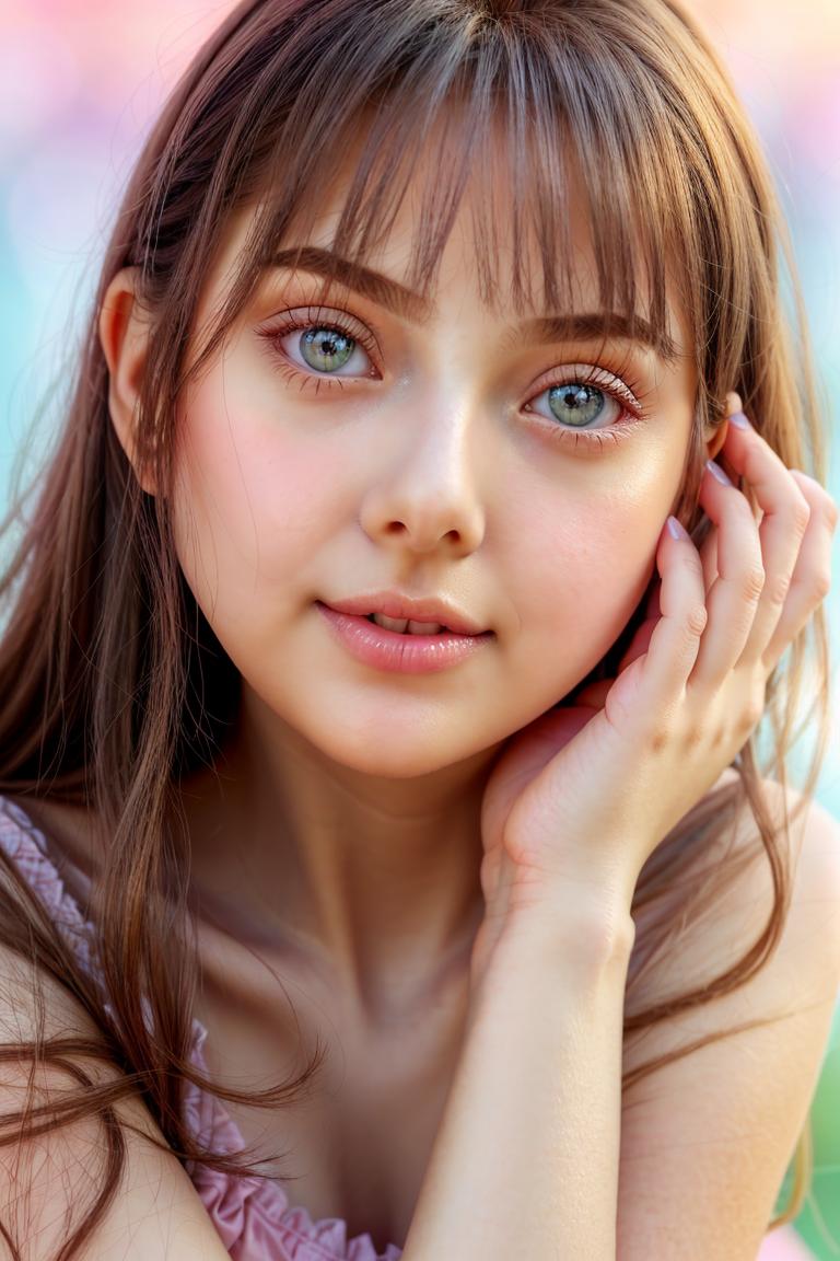 soft light female portrait