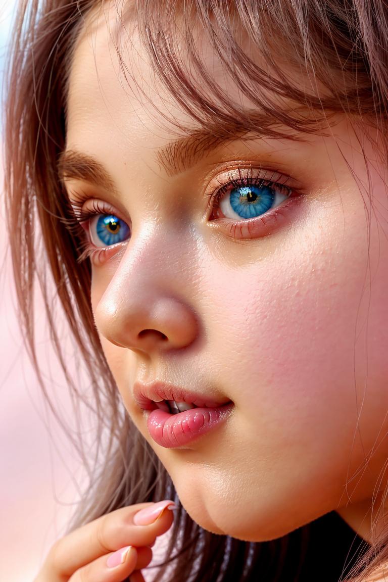 light skin airy background