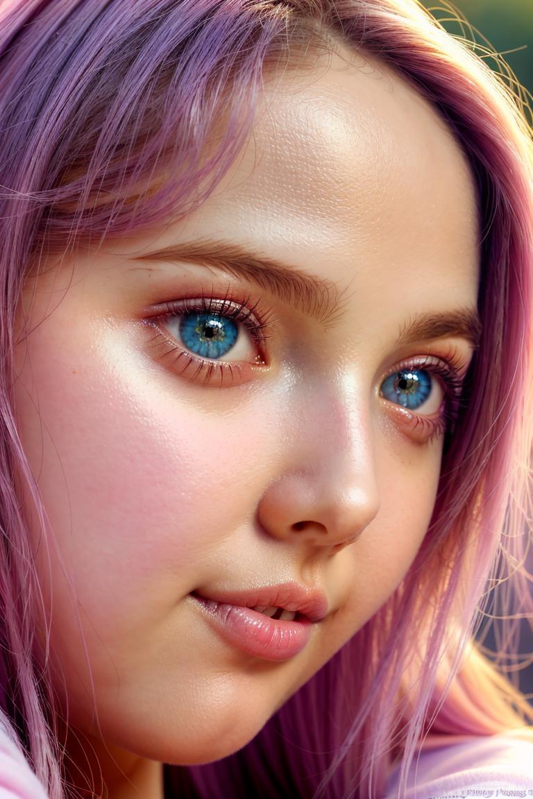 subtle beauty close up