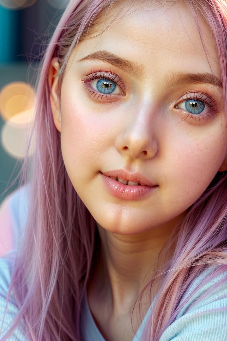 subtle beauty close up