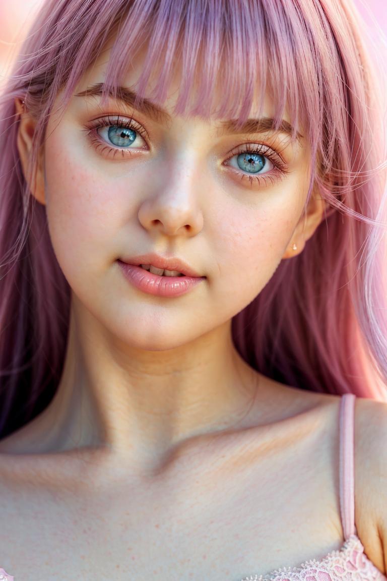 dreamy atmosphere girl photo