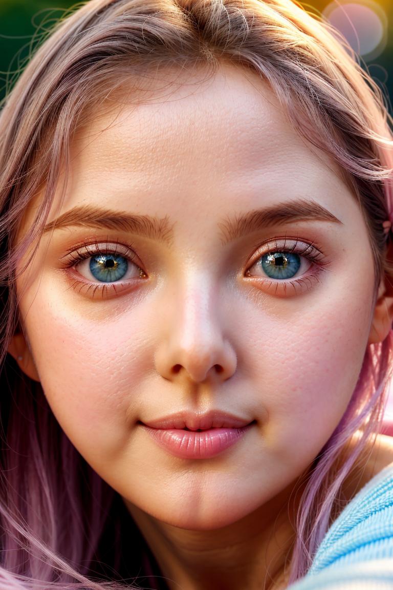 subtle beauty close up