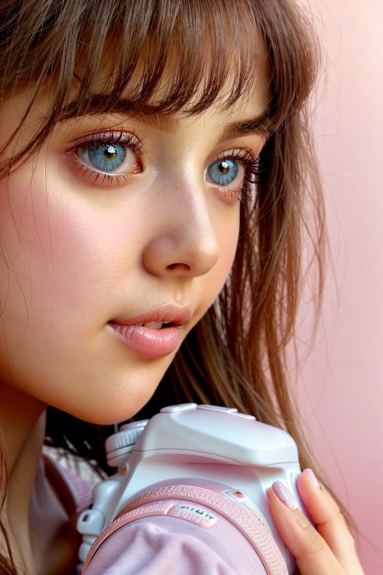 soft light female portrait