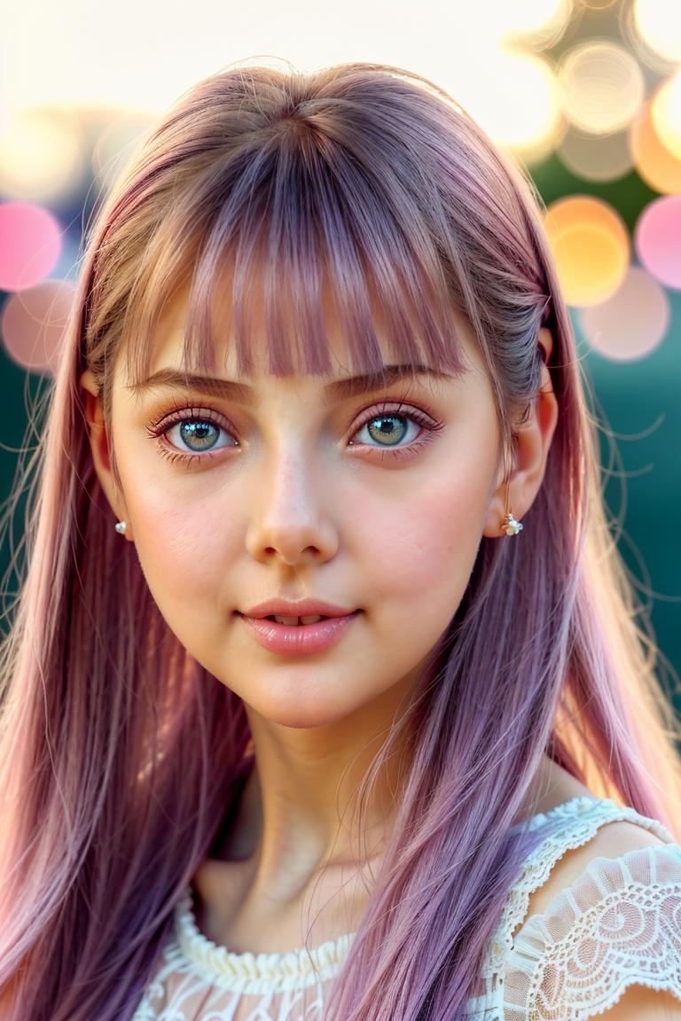 delicate tone emotional face