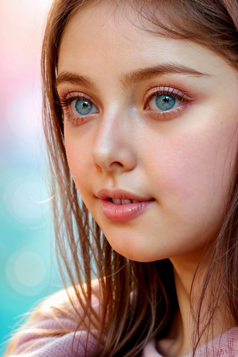 soft light female portrait