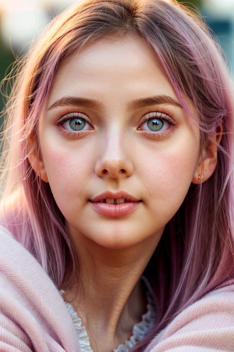 subtle beauty close up