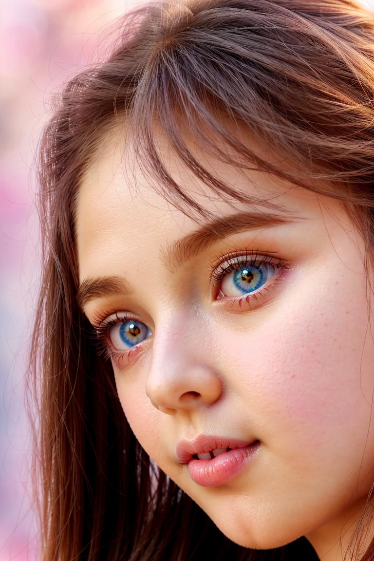 subtle beauty close up