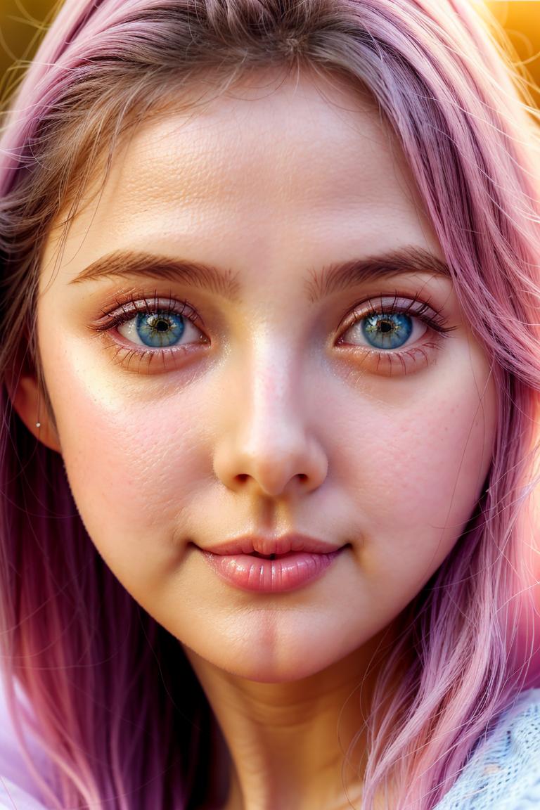 soft light female portrait