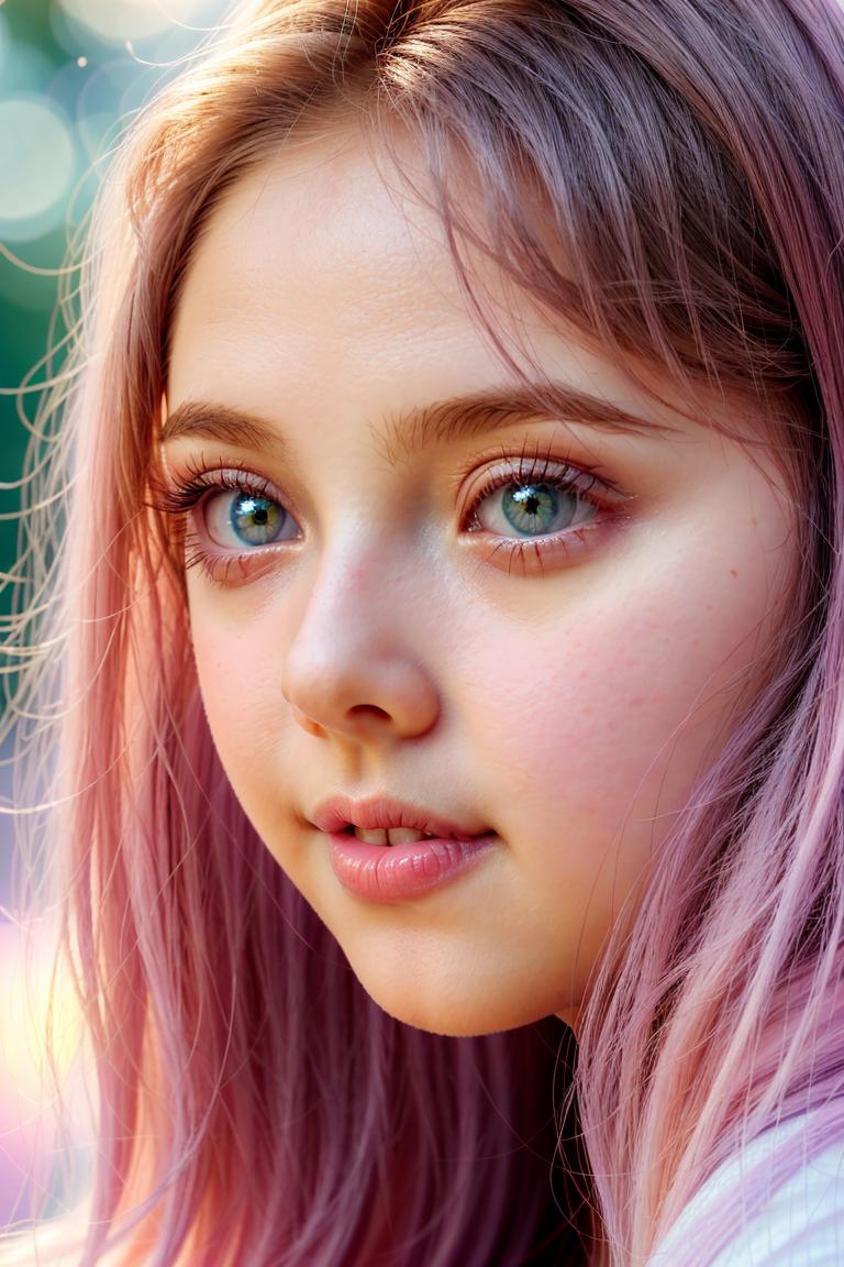 delicate tone emotional face