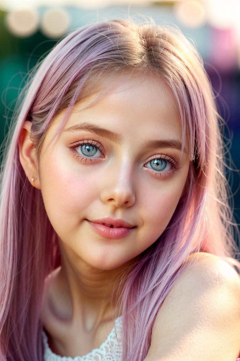 subtle beauty close up