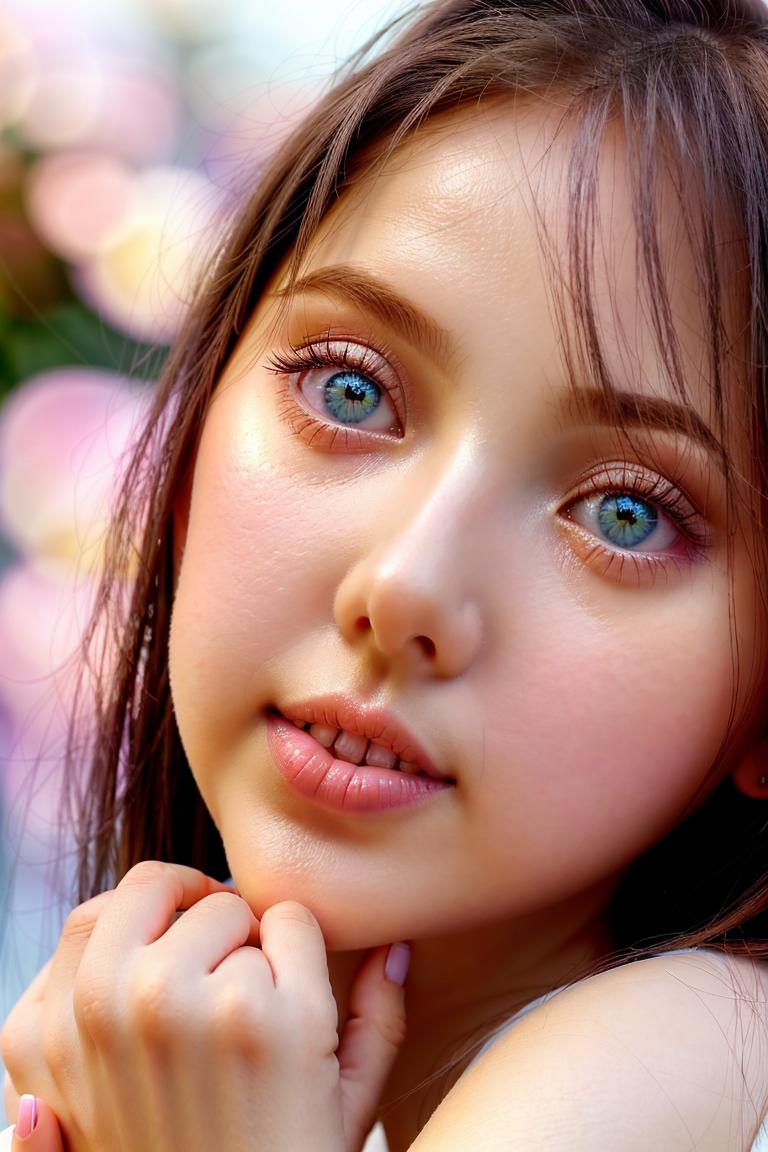 soft light female portrait