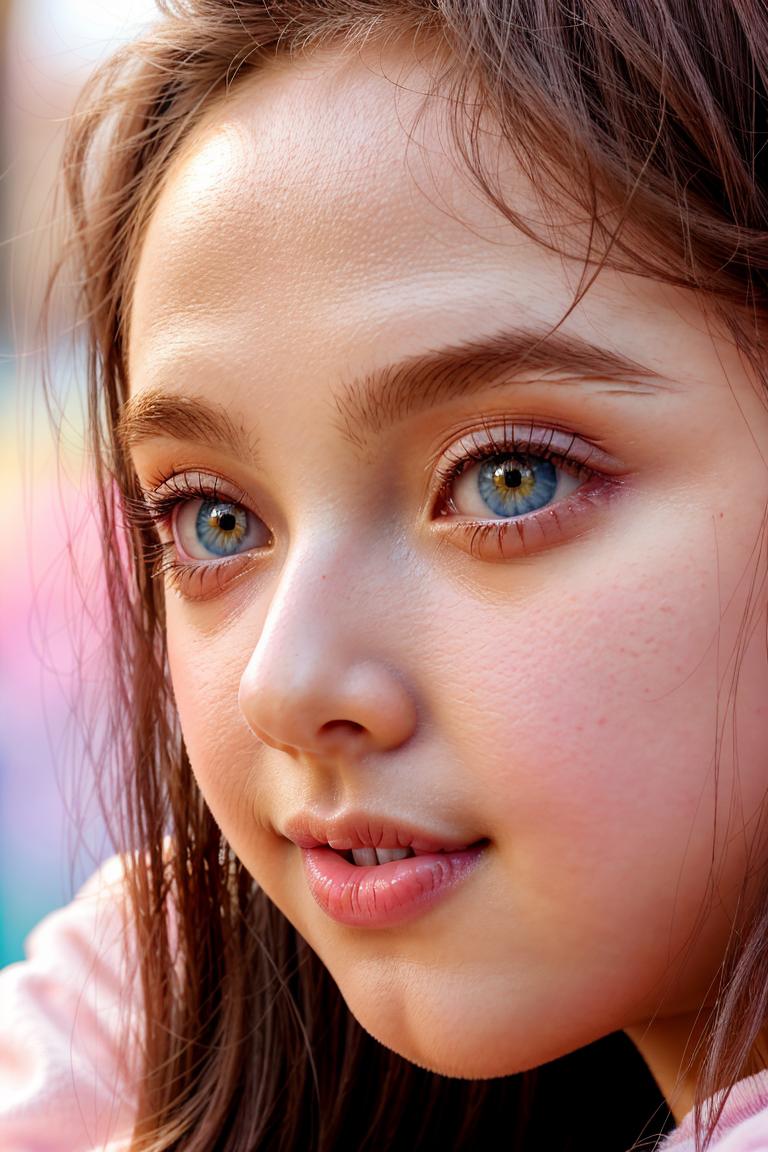 soft light female portrait