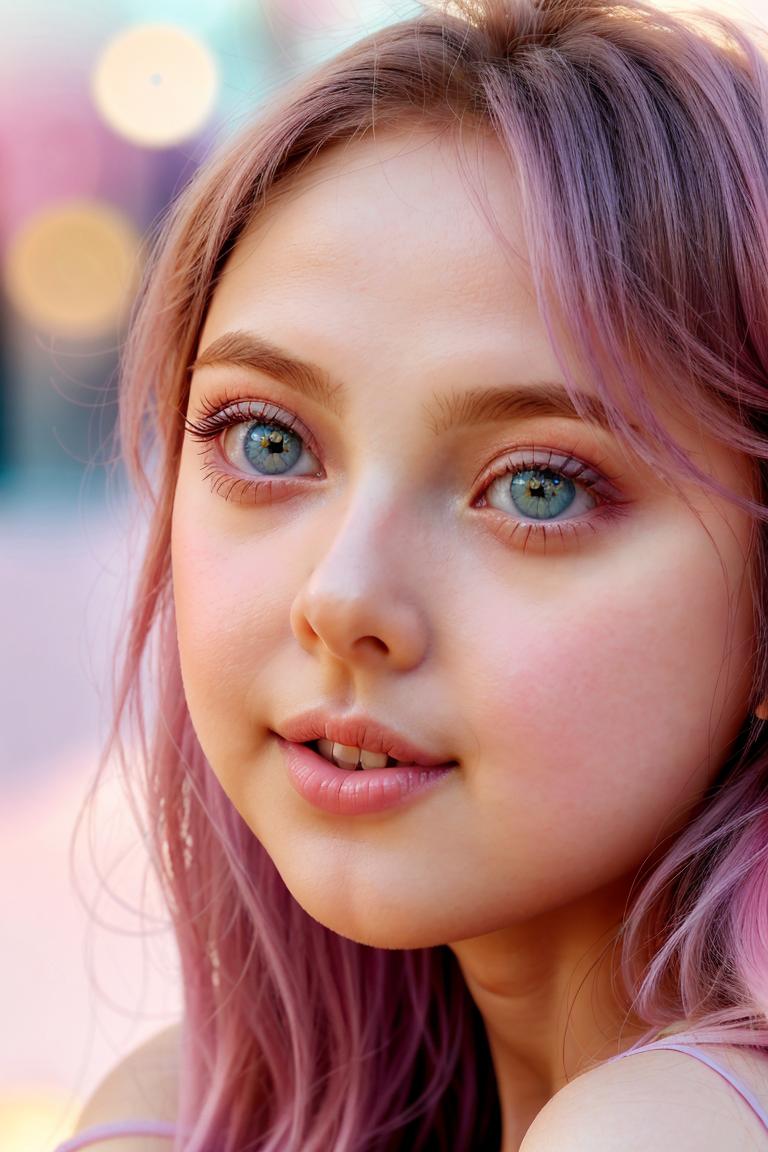 dreamy atmosphere girl photo