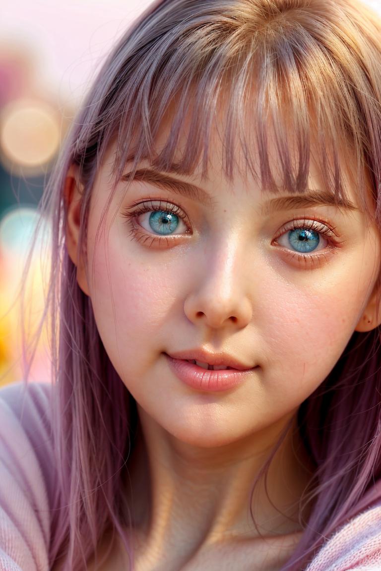 subtle beauty close up