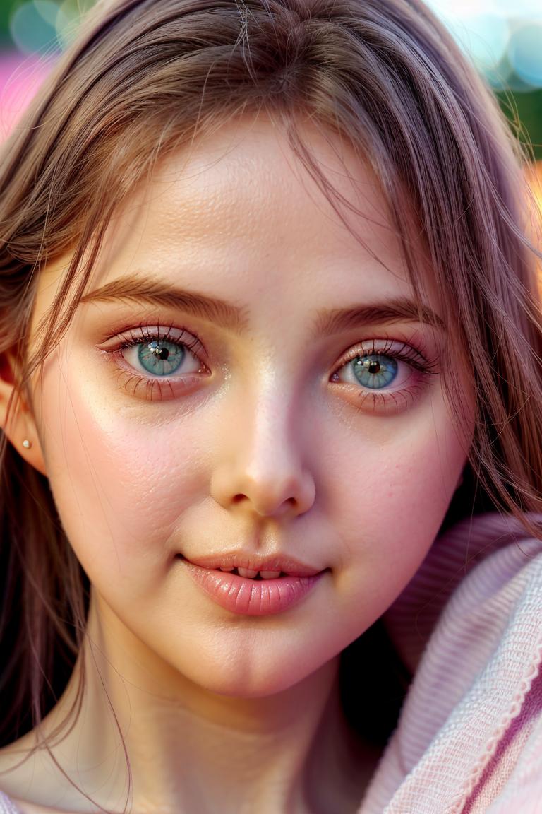 soft light female portrait