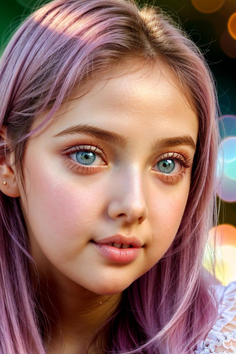 soft light female portrait